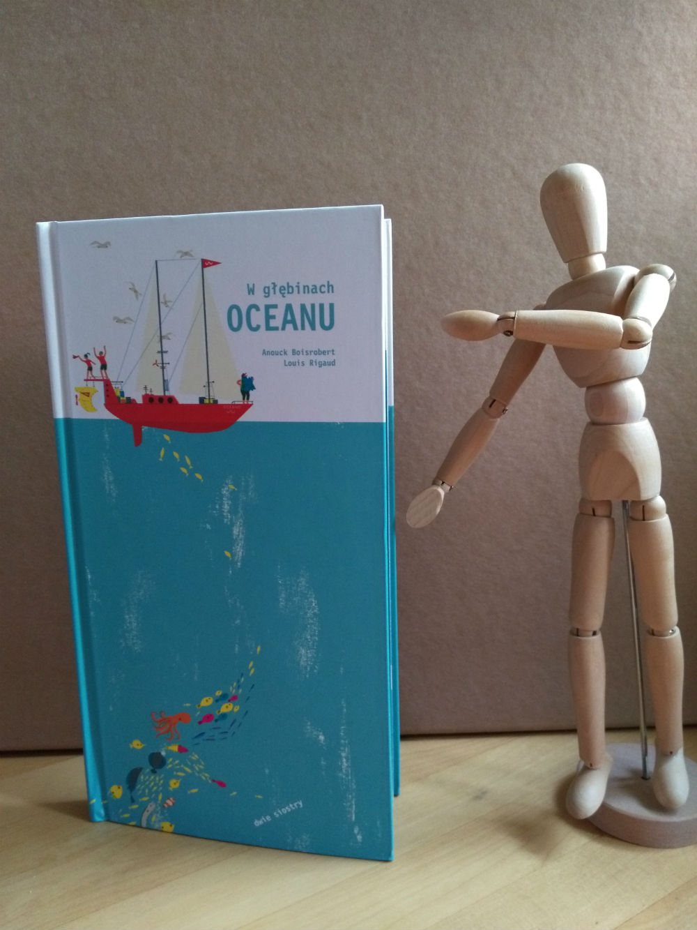 W głębinach oceanu książka pop-up dla przedszkolaka